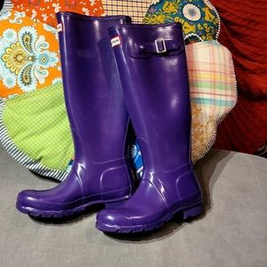 Hunter rain boots